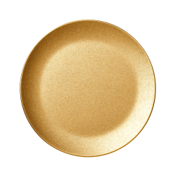 Тарілка "Павич", золота, 33 см (9158-001)