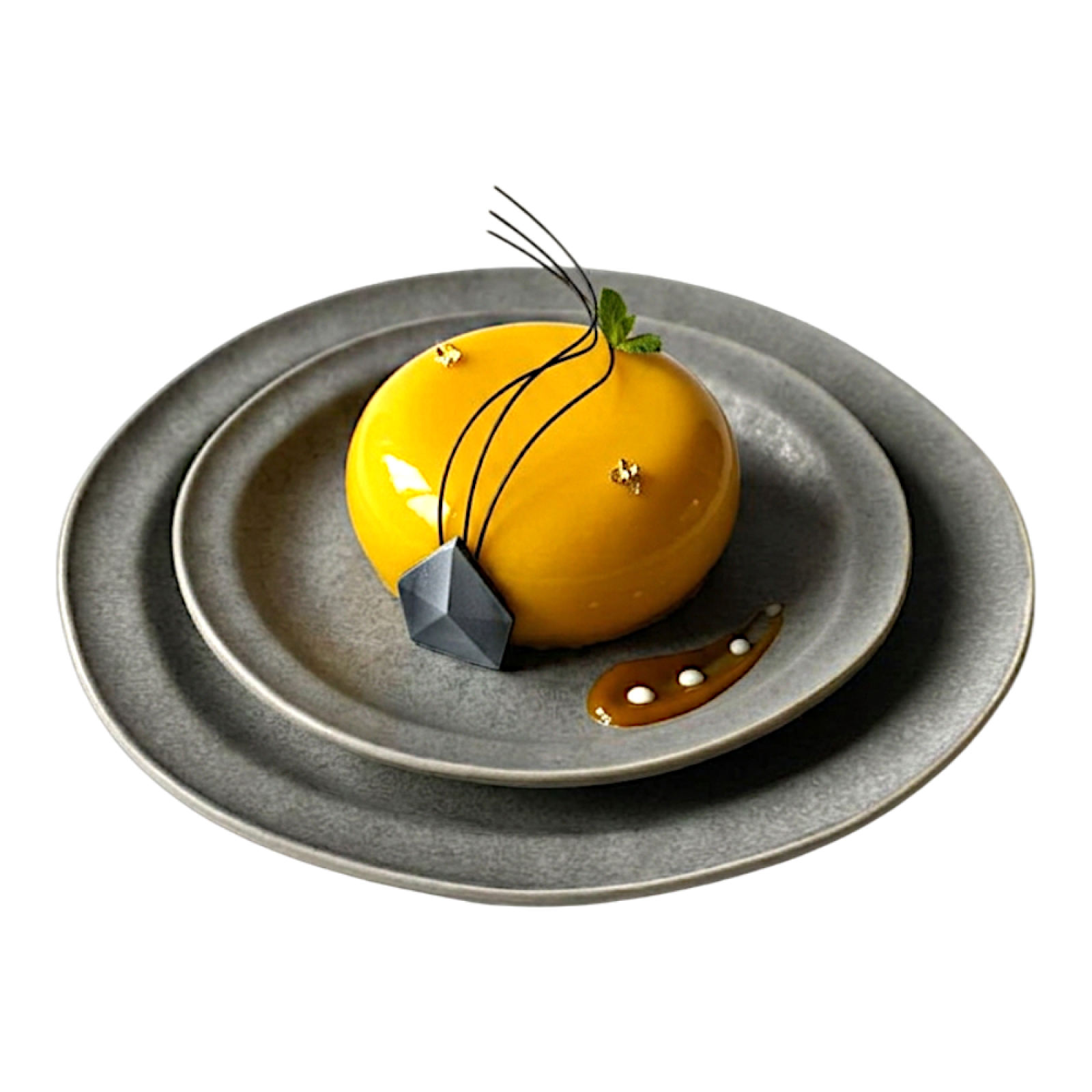 Тарілка Конкрето, кераміка, 20,5 см