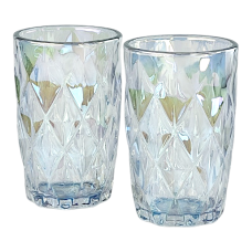 Набір склянок хайбол Веселковий смарагд, скло, 340 мл, 6 шт