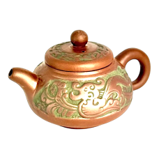 Чайник Тянь Шань, ісинська глина, 250 мл,, коричневий