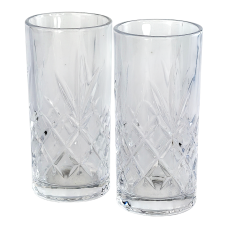 Набір склянок хайбол Ананас, скло, 350 мл, 6 шт