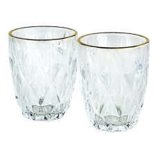 Набір склянок рокс Золотий смарагд, скло, 270 мл, 6 шт