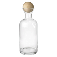 Пляшка для води Куля 2, скло, 1500 мл