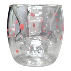 Склянка Закохана лапка, подвійне скло, 250 мл