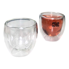 Склянка Бонна подвійне скло, 100 мл, 2 шт