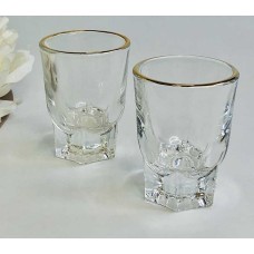 Набір стопок шот Тюльпан, скло, 55 мл, 6 шт