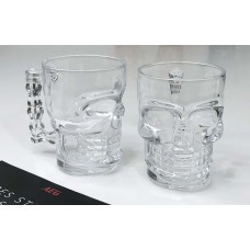 Набір кухлів для пива Ко-Ко, скло, 450 мл, 6 шт, прозорий