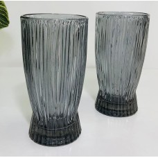 Набір склянок рокс Бандл, скло, 360 мл, 6 шт, графіт