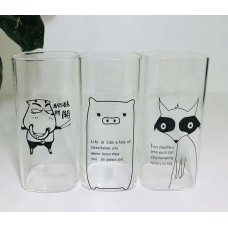 Склянка хайбол Весела компанія, боросилікатне скло, 350 мл