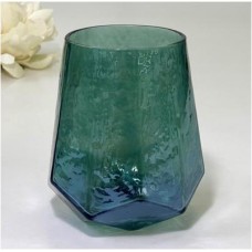 Склянка ДОФ Дзеркальна бірюза, скло, 450 мл