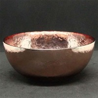 Боул Роуз-хамерд, скло, 17х7 см