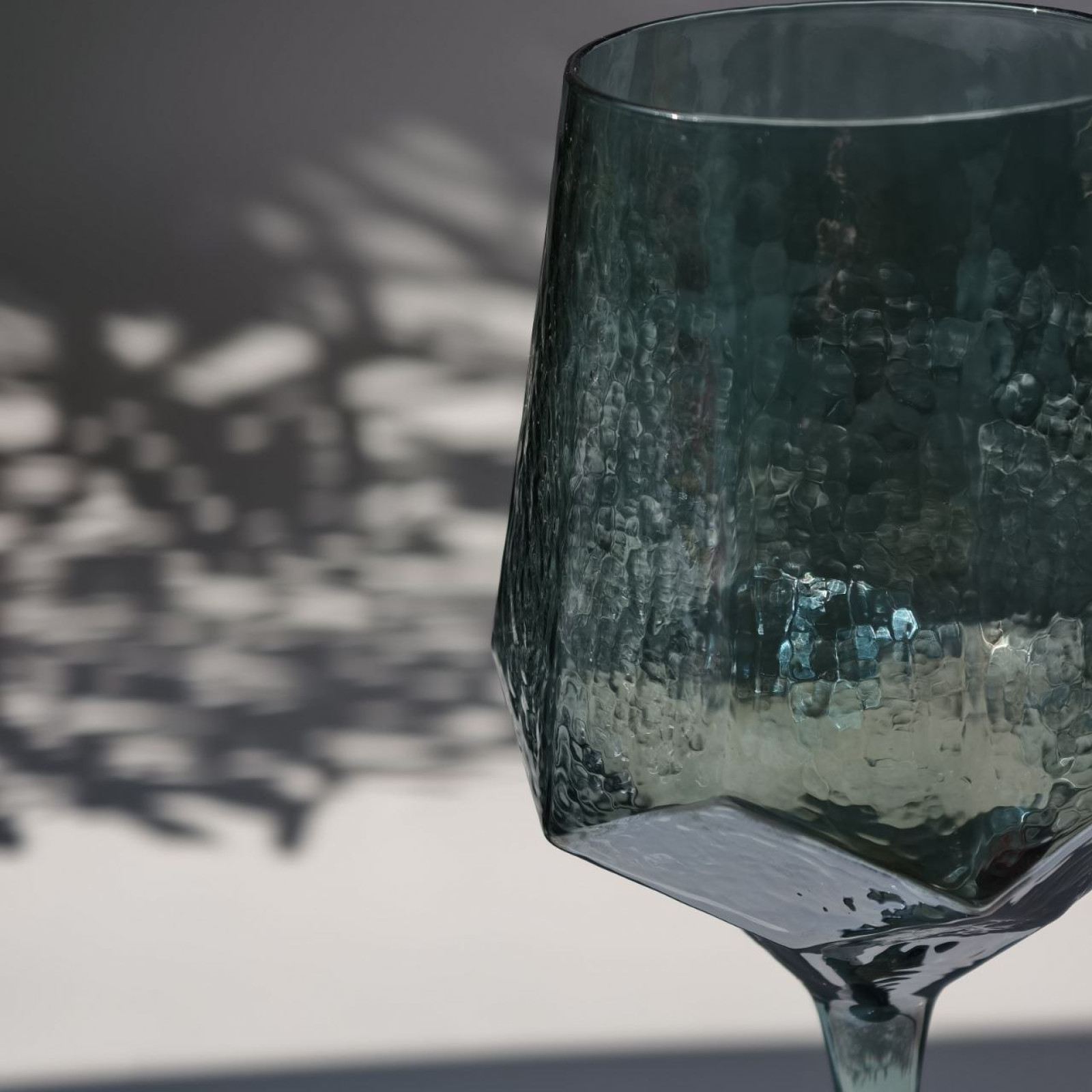 Келих Дзеркальна бірюза, скло, 600 мл